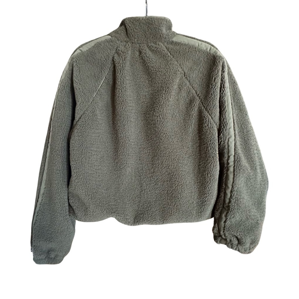 Z Supply NWOT High Altitude Sherpa Jacket Winter Green Women’s Size S - Picture 5 of 7